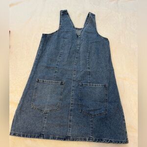 Stylish Blue Denim Kids Dress
